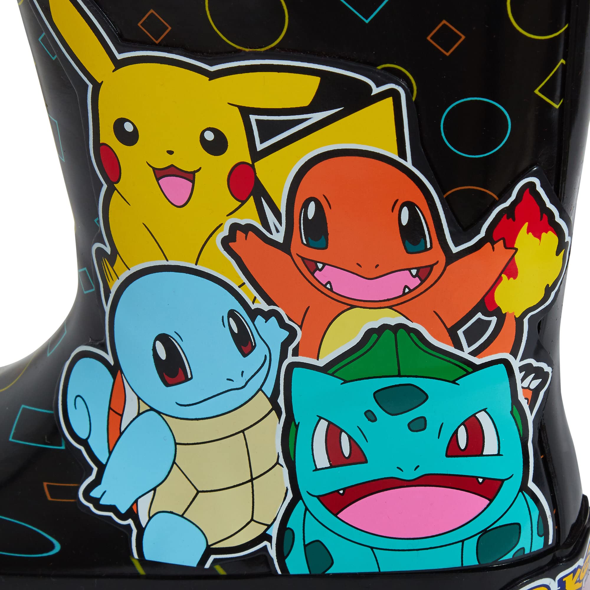 Pokemon Stivali di gomma di gomma Wellington per bambini ragazzi ragazze Pikachu Rain Snow Wellies Wellys