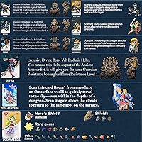 Vista 3 de Caja de 32 tarjetas Zleda NFC para TLOZ Amllbo Compatible Switch Games BOTW Link