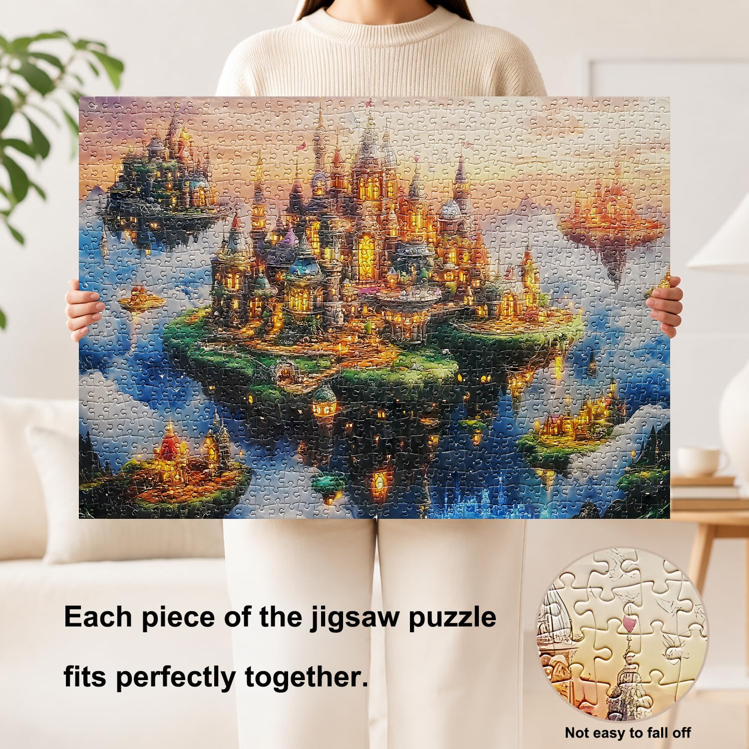 Amazon.co.jp: Yunlus ジグソーパズル 大人用 1000ピース