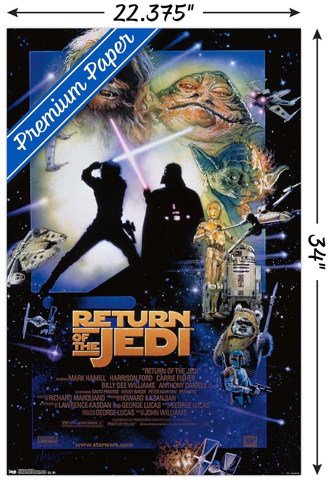 STAR WARS RETURN OF THE JEDI ポスター 51xCXErrPML._AC_SY200_QL15_.jpg