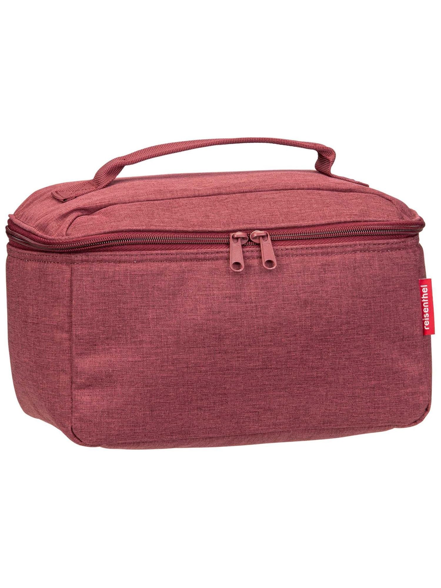 reisenthel beautycase Twist Maroon – quadratischer Kulturbeutel, Gepäckorganizer, Kosmetiktasche
