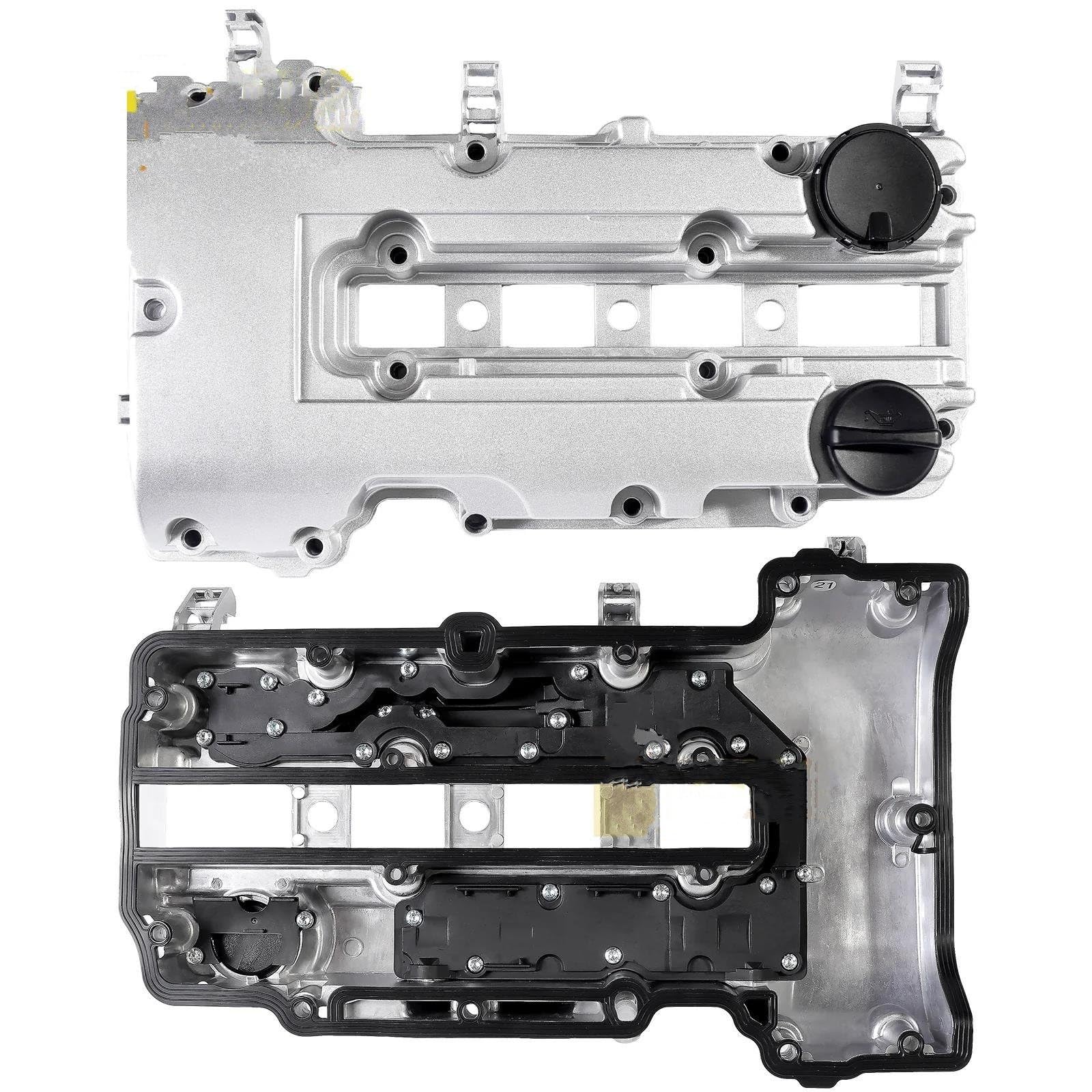 Coperchio Valvola Motore Coperchio E Guarnizione Della Valvola Del Motore In Alluminio Per Il Periodo 2013-2020 Per Buick Per Encore 1.4L Bulloni Guarnizioni 25198498 25198874 Punterie Valvola Motore