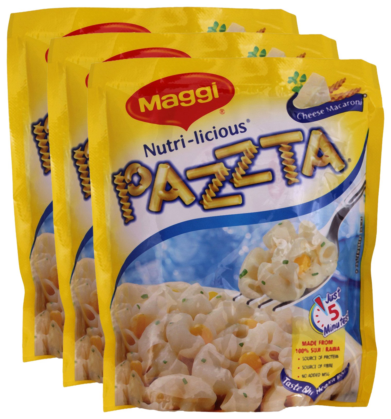 MAGGI Big Bazaar Combo Nutri Licious Pazzta Cheese Macaroni, 70G (Pack of 3) Promo Pack, Vegetarian (B074PD6Q2H) Amazon Price History, Amazon Price Tracker