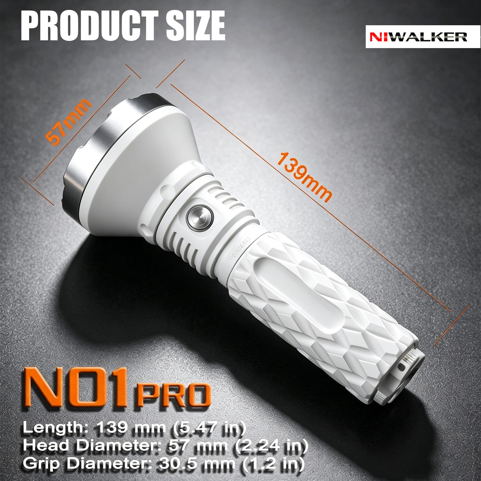 Amazon.com: Niwalker N01 PRO Super Long Range LED Flashlight