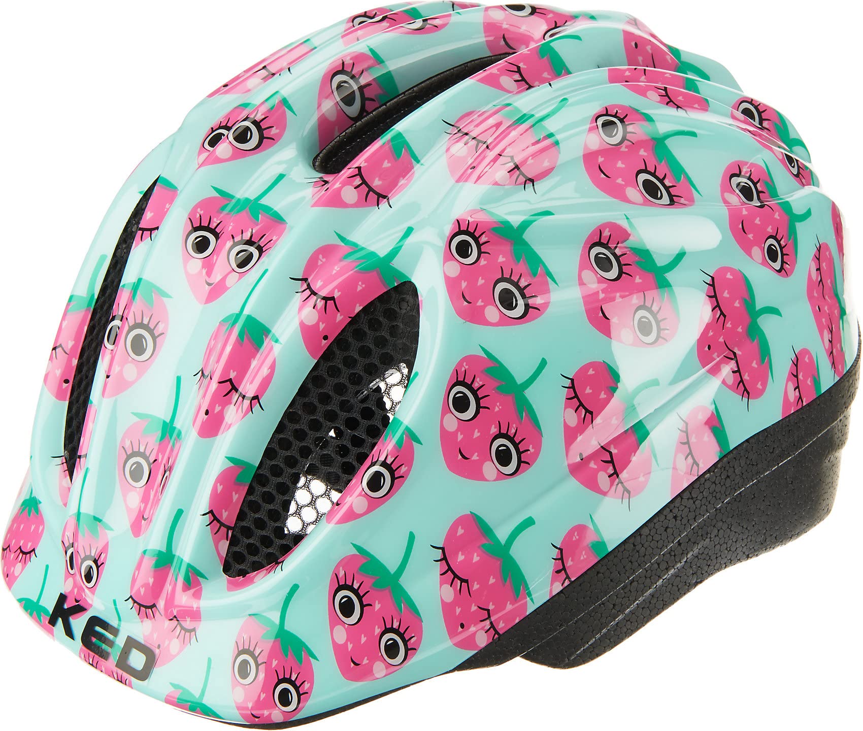 Fahrradhelm Meggy Erdbeere Sport & Freizeit