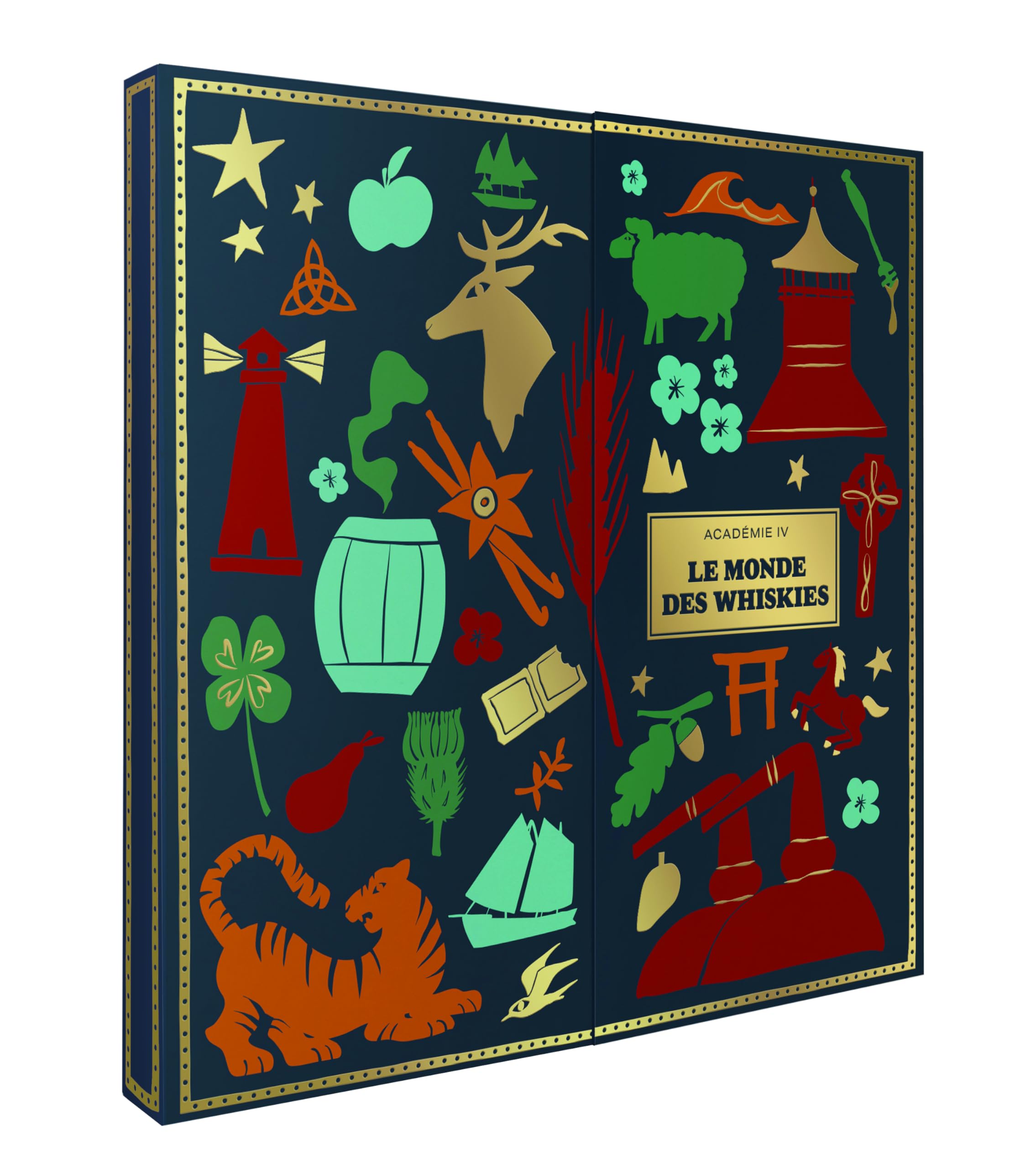COFFRET WHISKY - Le Monde des Whiskies - Cadeau Noël - Assortiment de 25 whiskies - Coffret 25 x 2cl