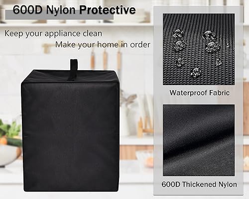 Miniatura 4 de Funda para freidora de aire, resistente al calor, tela de nailon impermeable, funda protectora contra el polvo para freidora de aire Ninja AF101 4