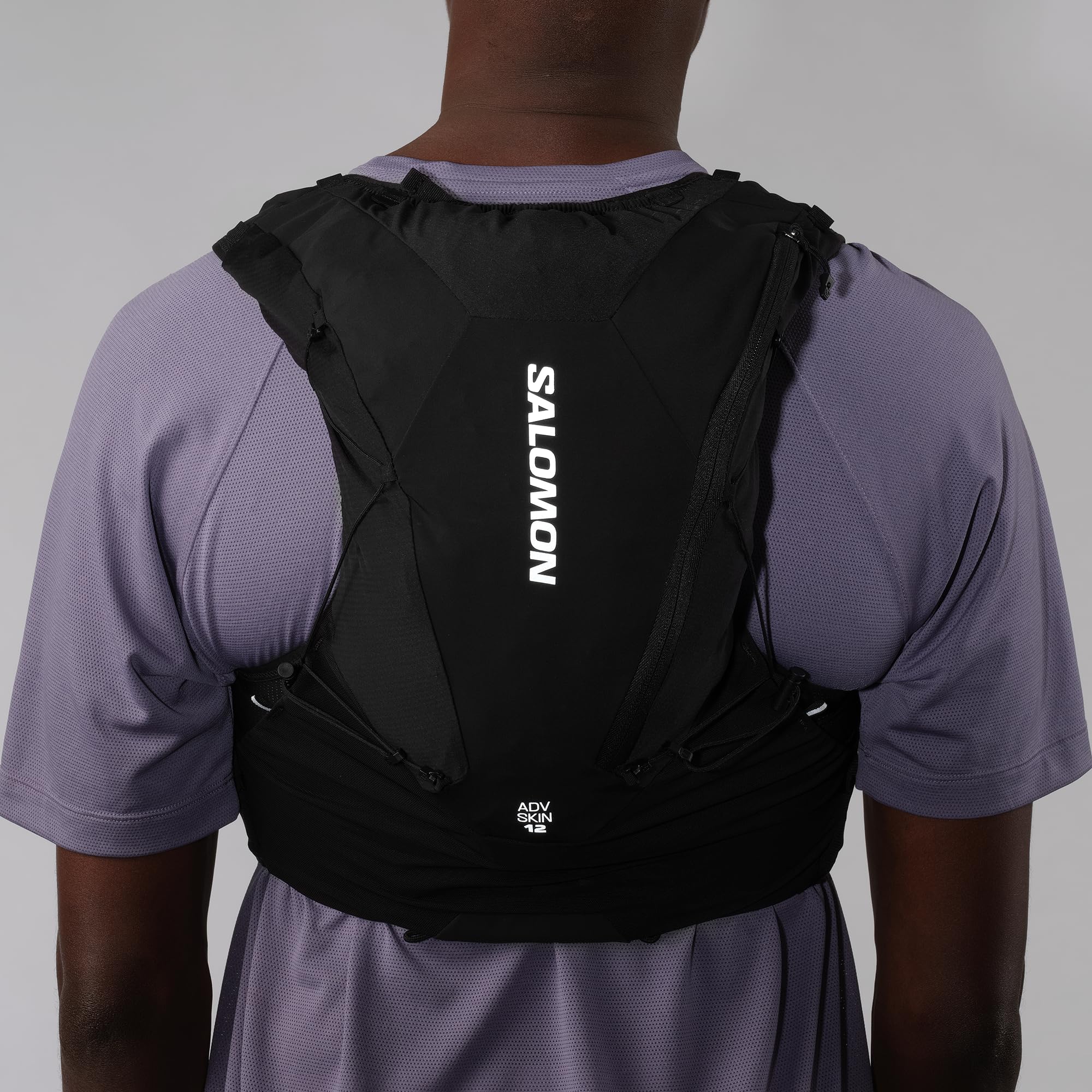 Salomon Advance Skin 12 - Chaleco unisex de hidratación de 12 litros