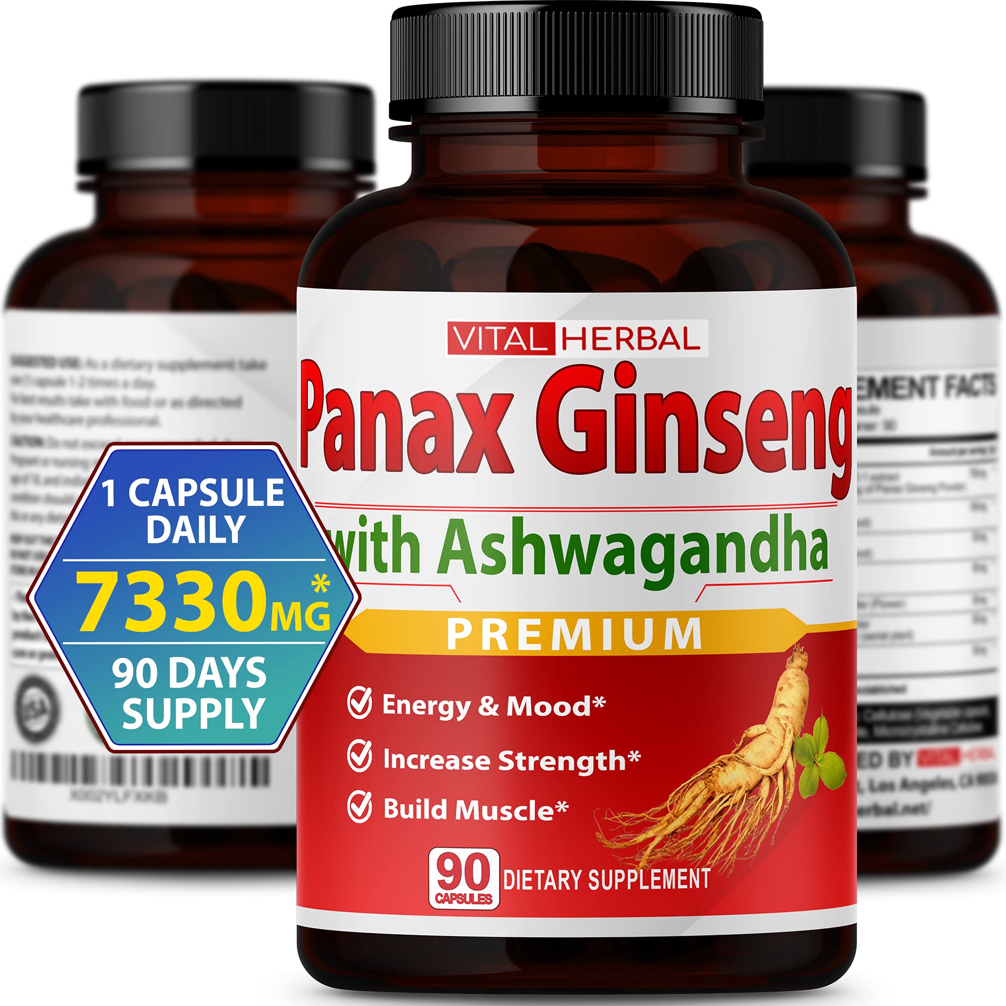 Buy Premium Korean Red Panax Ginseng s Equivalent to 7330 mg Powder