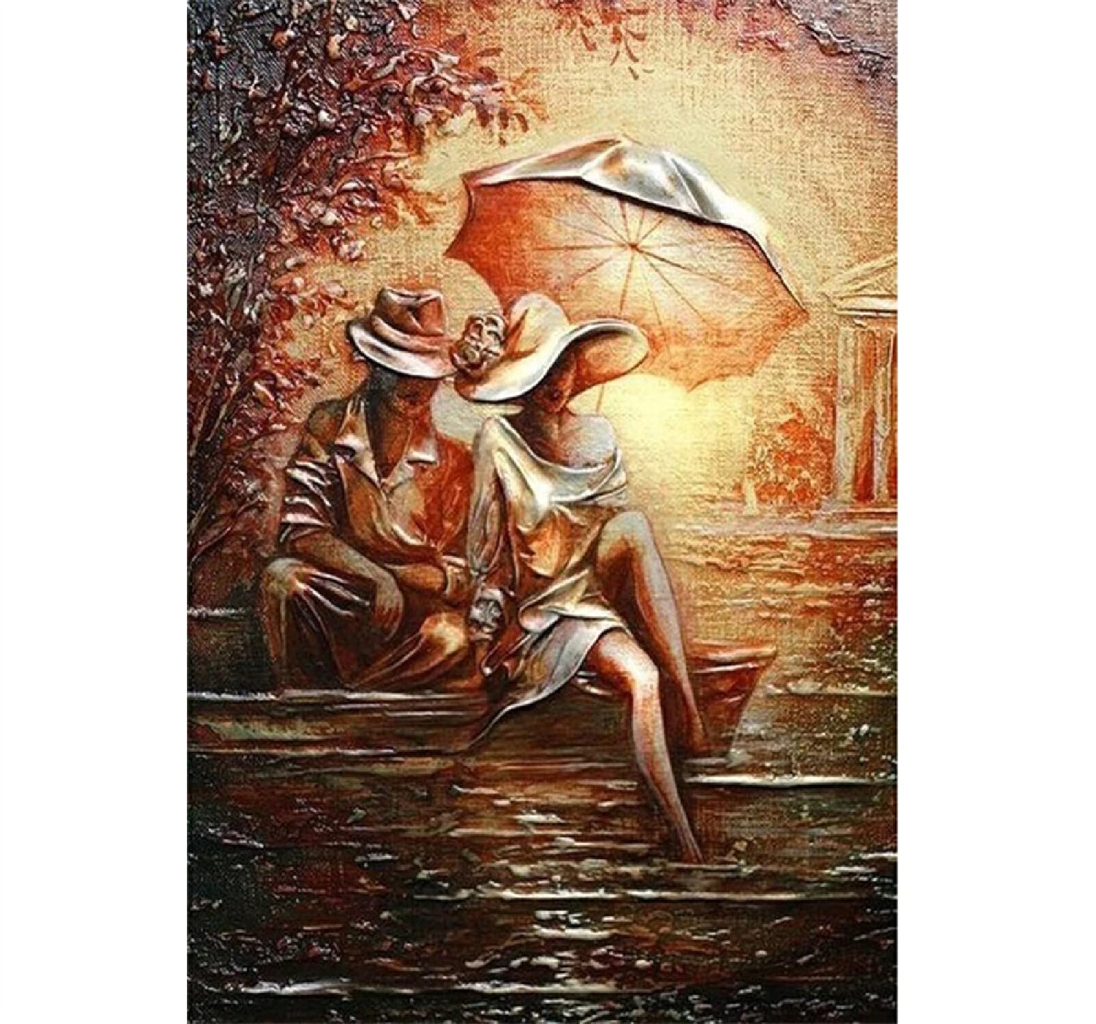 VAIIEYO 5D Diamond Painting Kit Completo Coppia, Pittura Diamante 5D