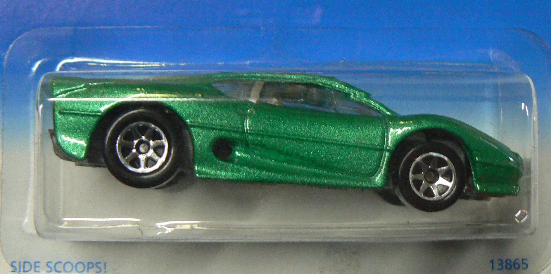 Amazon.com: Hot Wheels Mattel Jaguar XJ220 Blue Card 445 : Toys