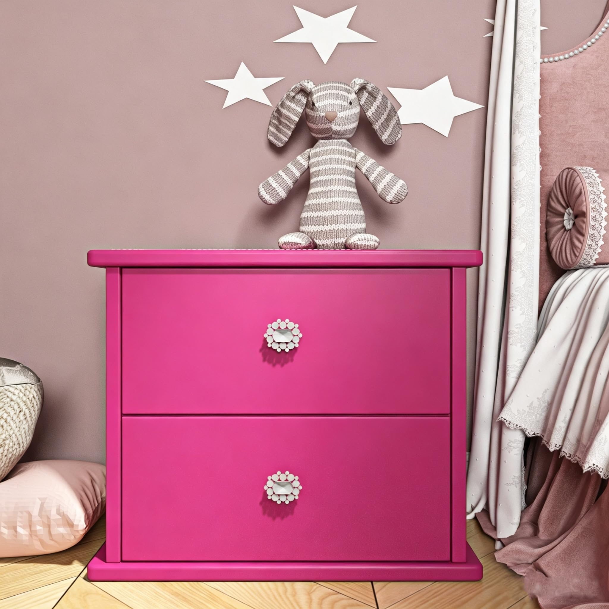Livelynine Pellicola Adesiva per Mobili Magenta Rosa Carta Adesiva per Mobili Rosa Opaca Carta da Parati Adesiva Muro Camera Letto Bambini Lavabile Rotolo Adesivo per Mobili Cucina Cassetti 40CMx2M