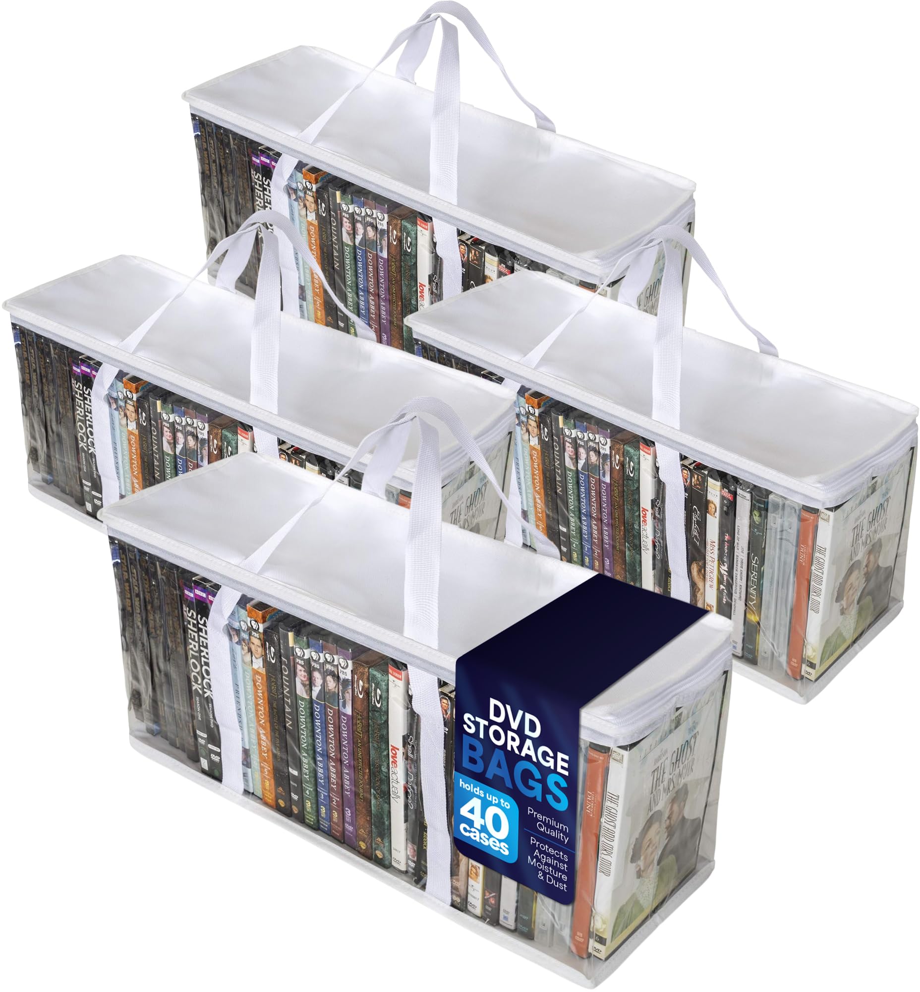 Amazon.com: Besti Premium Quality Home DVD Storage Bags (4-Pack