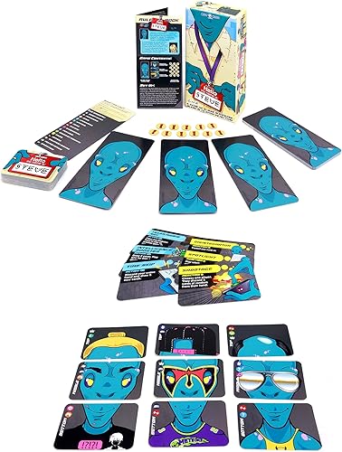 Miniatura 3 de Hello My Name is Steve: The Ultimate Disguise Creation Card Game of Deception & Trickery | Juego familiar para niños, adolescentes y adultos | A
