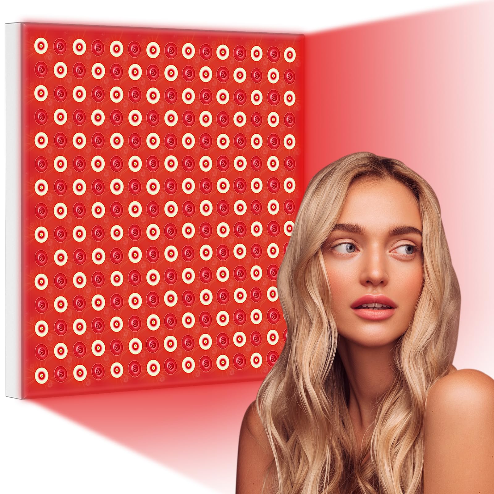 TuohunRed Light Therapy, Red Light Therapy Lamp for Body,Infrared Light Therapy Panel,Deep 660nm and 850nm Near Infrared Led Red Light Therapy Device at Home for Face Pain Skin