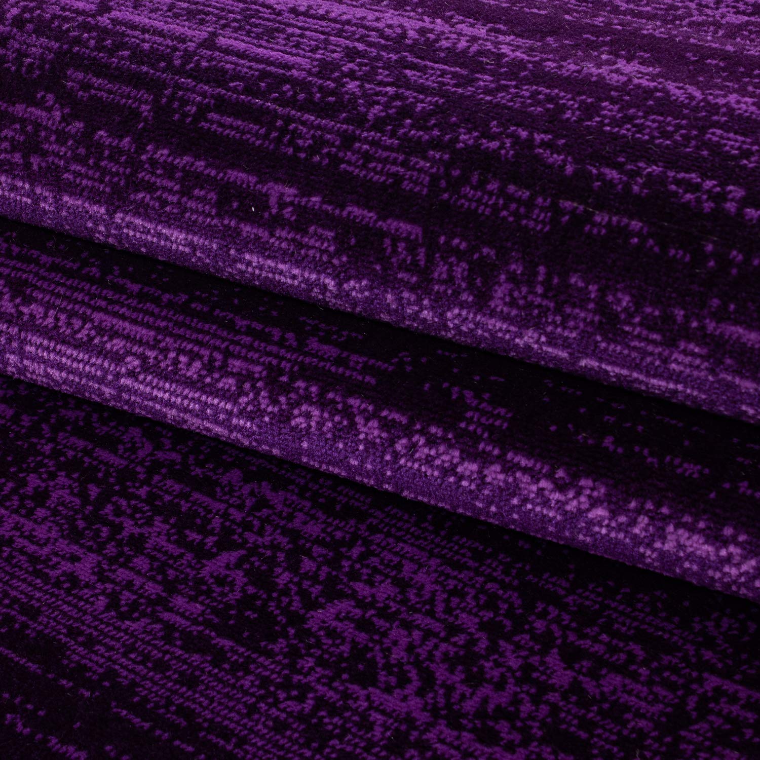 Carpettex Teppich Wohnzimmer Kurzflor 160 x 230 cm Lila Modern Unicolor - Einfarbig -Teppich Schlafzimmer Flauschig Extra Weich Waschbar Küchenteppich Teppich Esszimmer Kinderzimmer Wohnzimmerteppich