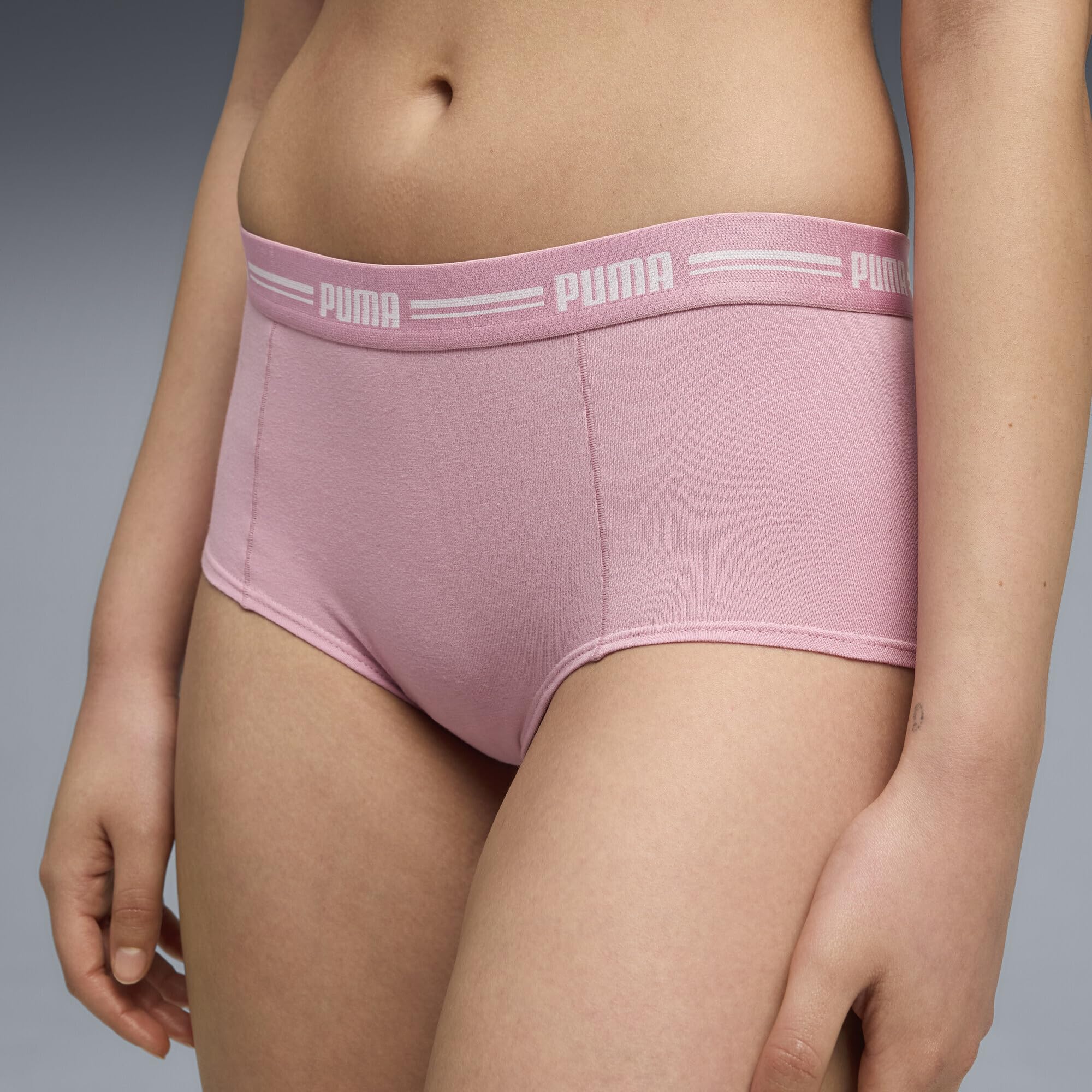 PUMA Damska bielizna mini (2 sztuki), Ruby Shimmer, M