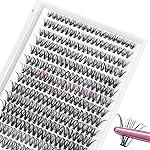 280 Pcs Individual Lashes 30D-D-0.07-14 Cluster Lashes 10D 20D C D Curl Wispy Lashes Bottom Lashes DIY Lashes At Home30D-D-0.07-14