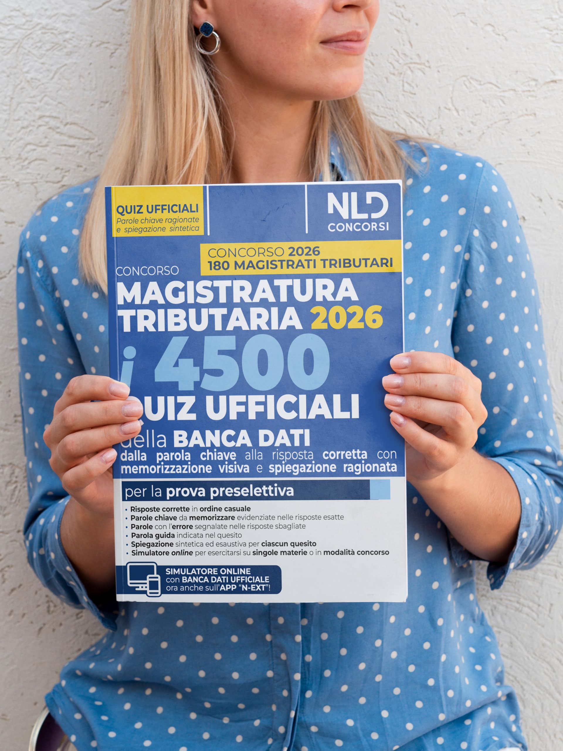 Concorso Magistratura Tributaria 2026. 4500 quiz ufficiali della banca dati per la prova preselettiva con tecniche di memorizzazione della risposta corretta