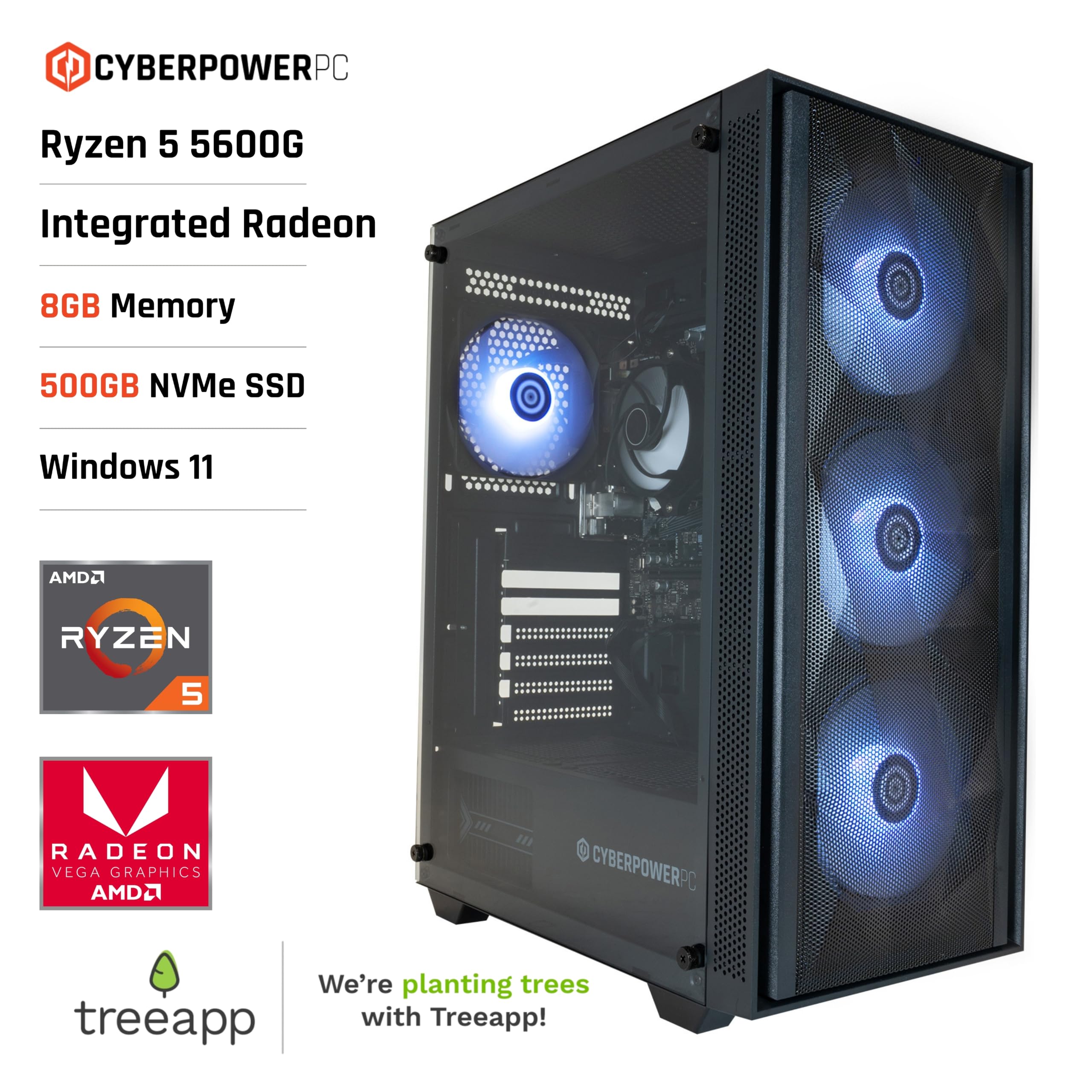 お手軽PC／R5 3400G／16GB／256GB／650W／win11 Amazon.co.jp: CyberpowerPC Regiment Gaming PC - AMD Ryzen 5 3400G