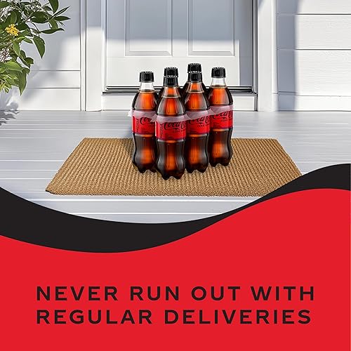 Miniatura 8 de Coca-Cola Zero Sugar Cherry Diet Soda - Bebida suave, 16.9 onzas líquidas, paquete de 6