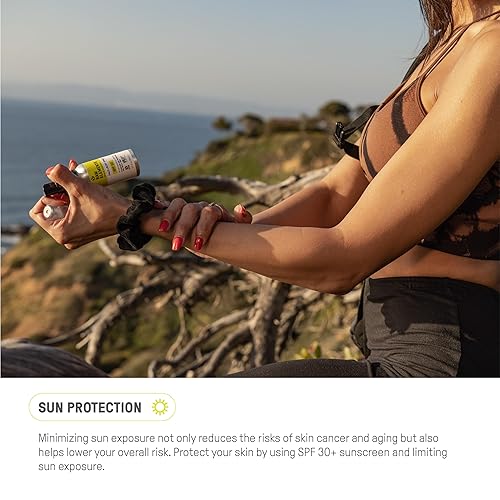 Miniatura 7 de Raw Elements Spray facial + corporal SPF 50 protector solar mineral totalmente natural, seguro para arrecifes, resistente al agua, protección