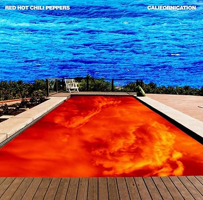 Californication por Red Hot Chili Peppers, capa do álbum