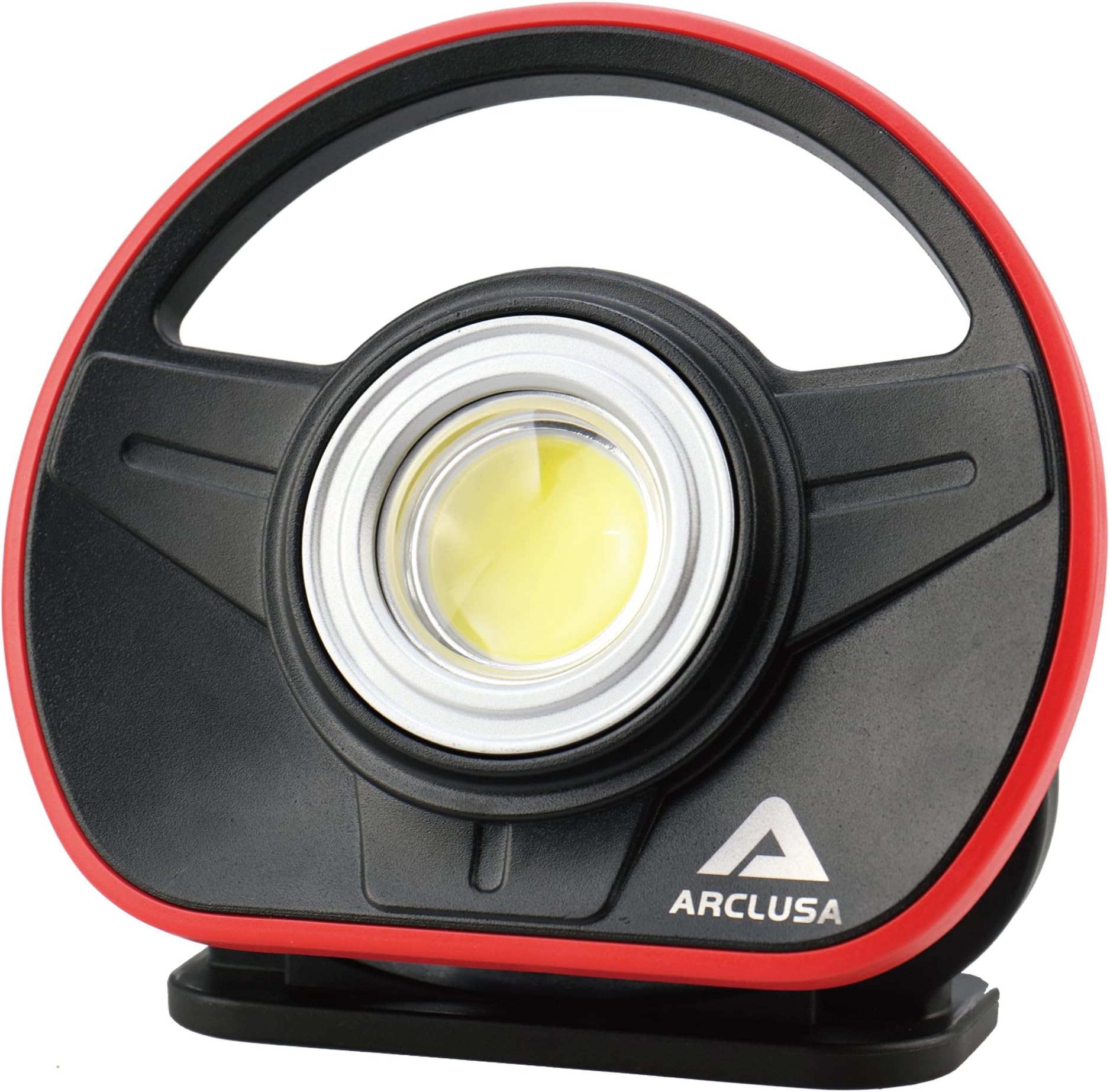Arclusa Rechargeable Work Light/Flood Light w/Adjustable Holder & Inspection Lamp, 1000 LUMENS Extreme COB LED, Waterproof