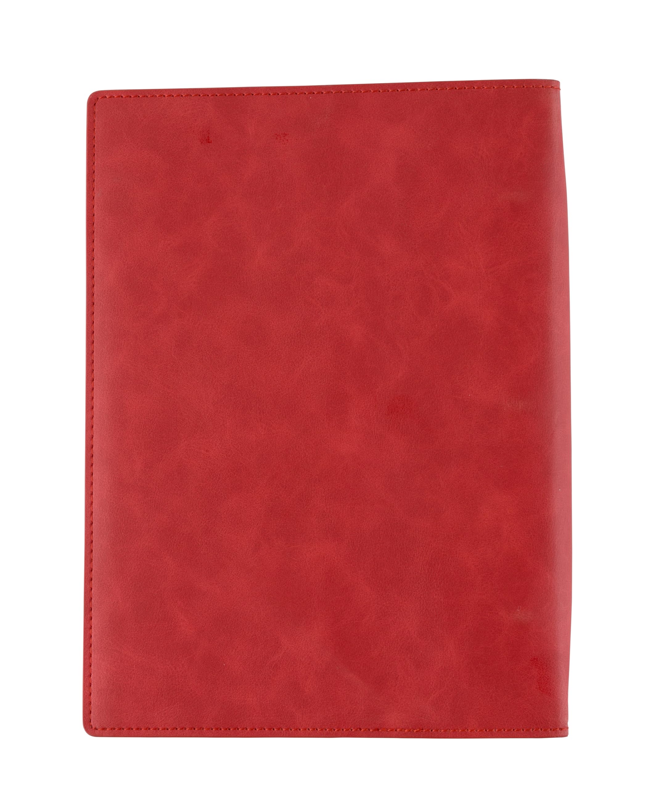 Fender Cuaderno de notas musicales de cuero vegano, rojo Dakota
