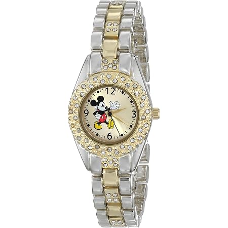 Orologio donna con cinturino in pelle bianca, cassa in Swarovski e cha – Tiara Gioielli