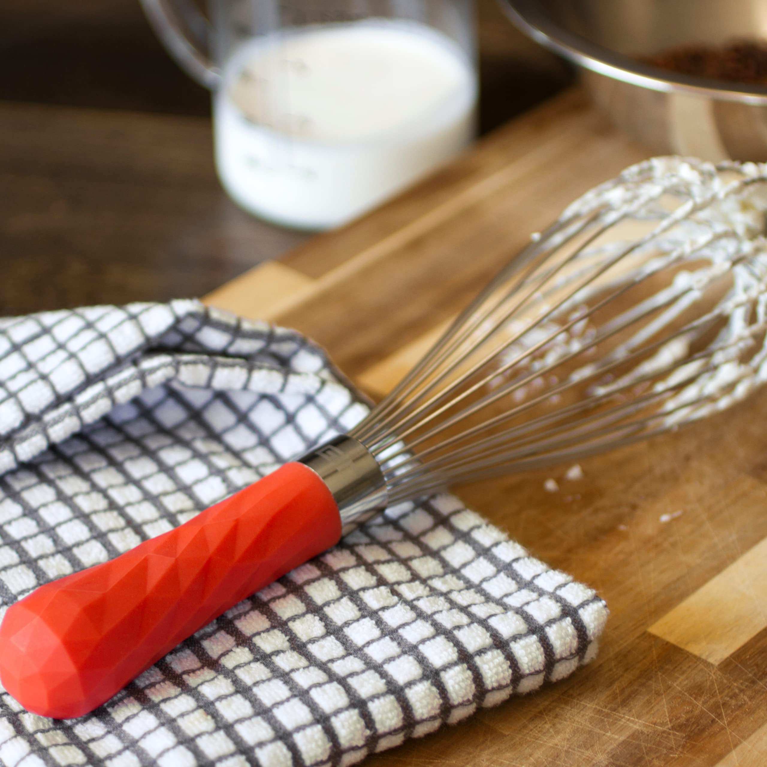 GIR: Get It Right Stainless Steel Whisk - Mini Whisks for Cooking, Mixing, and Stirring - 8 Inch, Gray - Image 8