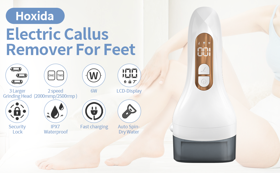 Amazon.com : Electric Callus Remover for Feet - with Larger