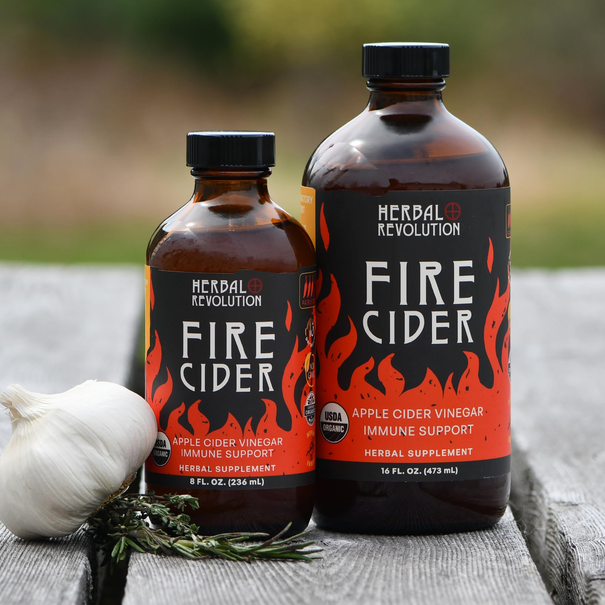 Amazon.com : Herbal Revolution Fire Cider Apple Cider Vinegar