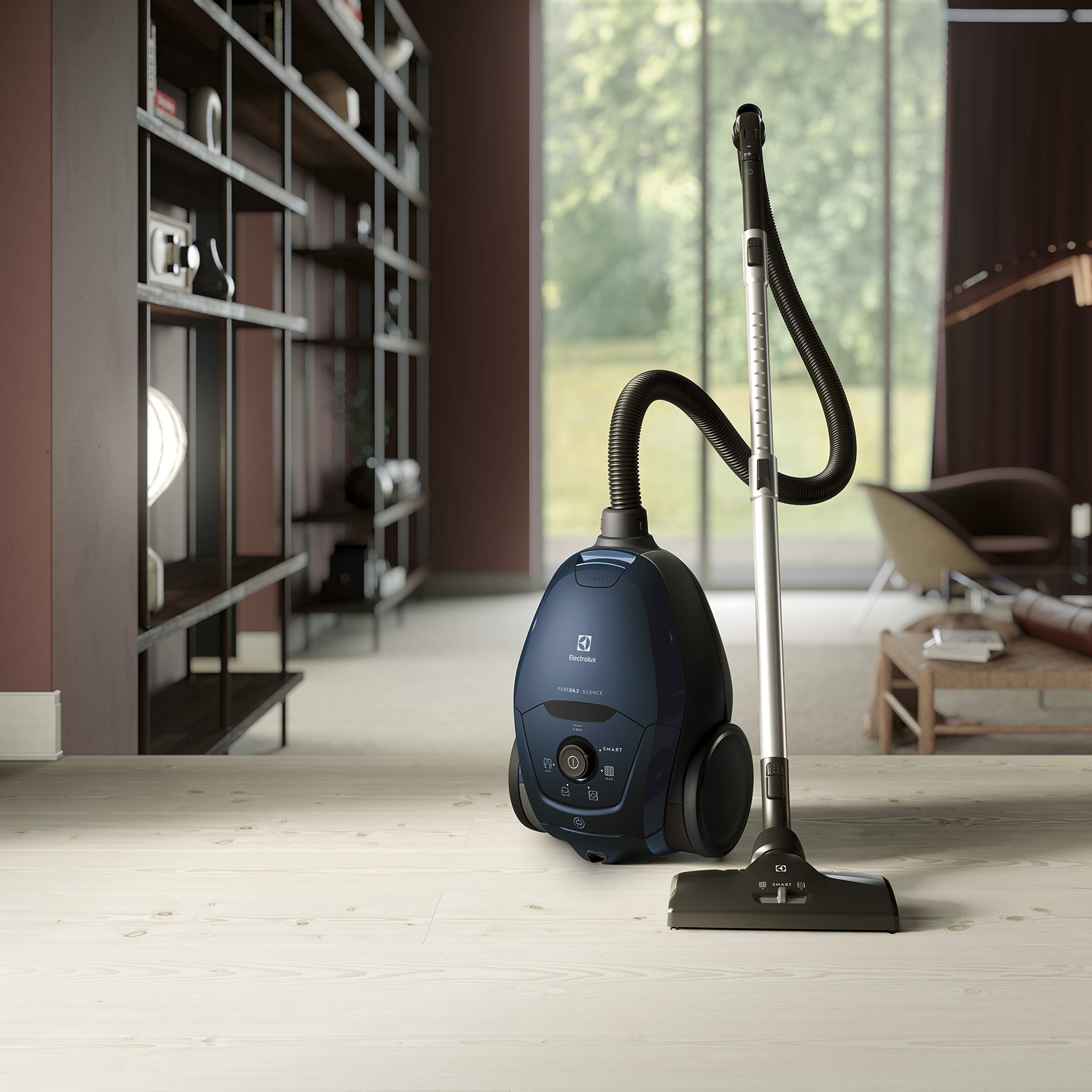 Electrolux PD82-4ST Aspirador con bolsa, potencia máx. 600 W, sistema de aspiración AeroPro, 2 cepillos, accesorio 3 en 1