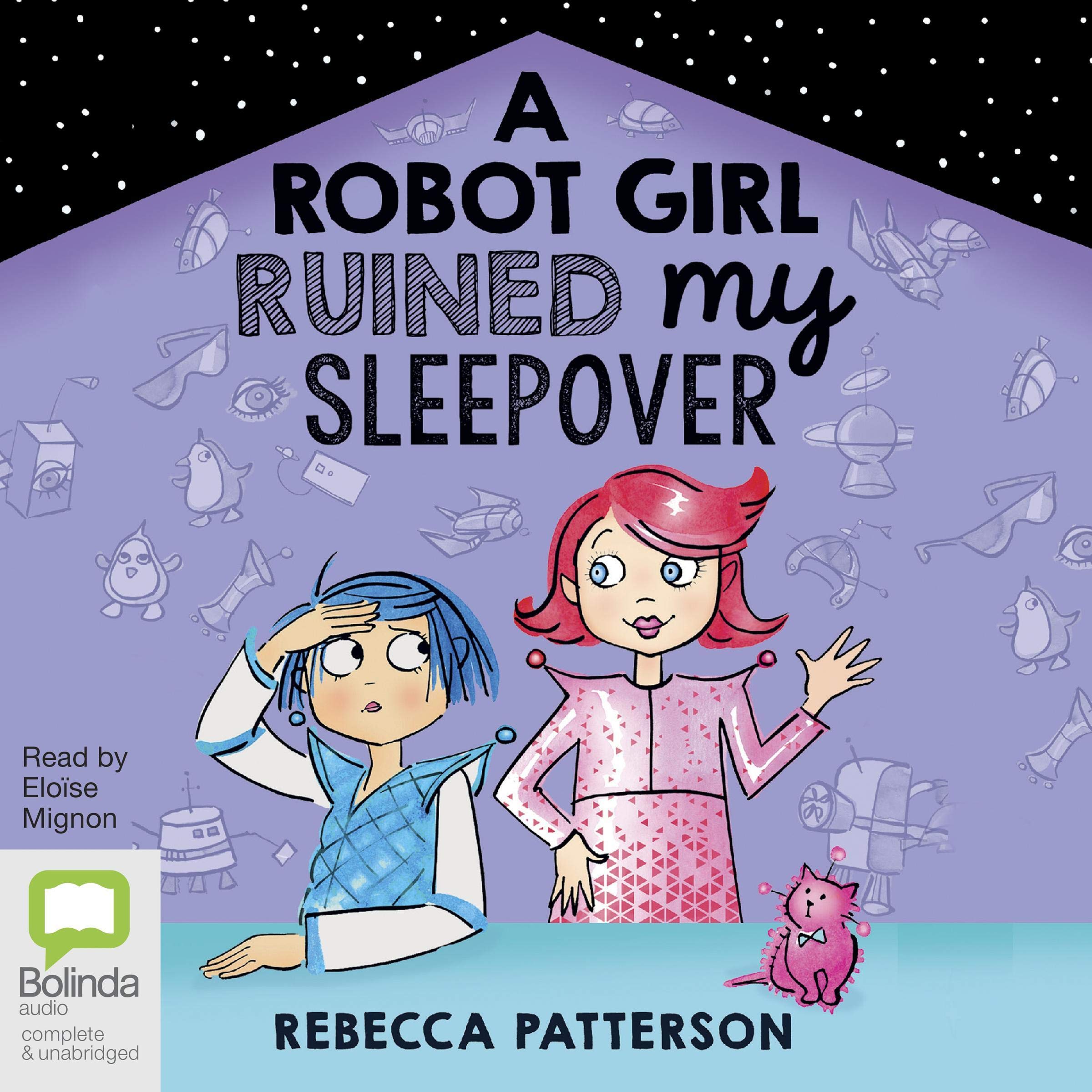Cover art for A Robot Girl Ruined My Sleepover