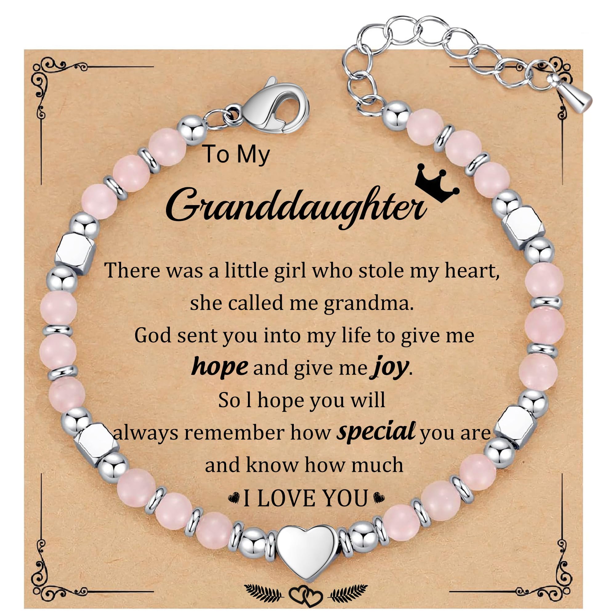Best Friend Bracelet Gifts for Women Sister Bestie, Christmas Gift for Teens Mom Daughter Granddaughter Birthday Gift for Her Stocking Stuffers