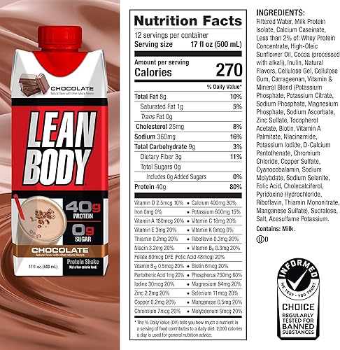 Vista 40 de LABRADA - Batido de proteína de suero de leche listo para beber