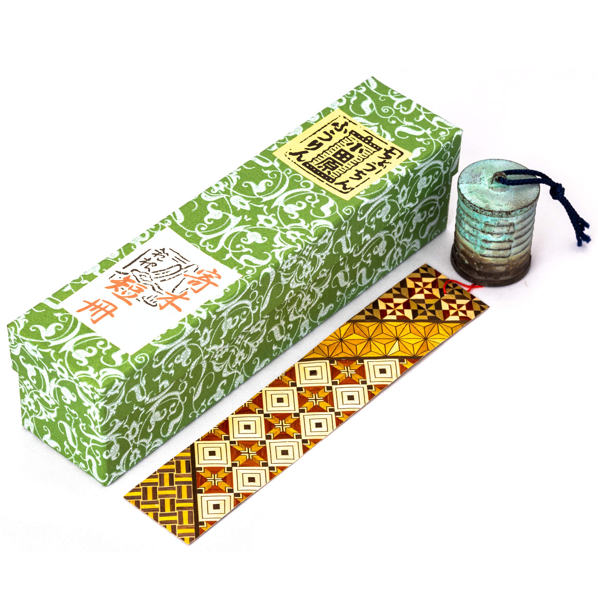 Amazon.co.jp: 【小田原風鈴】真鍮 小田原提灯風鈴 寄木短冊付き : DIY