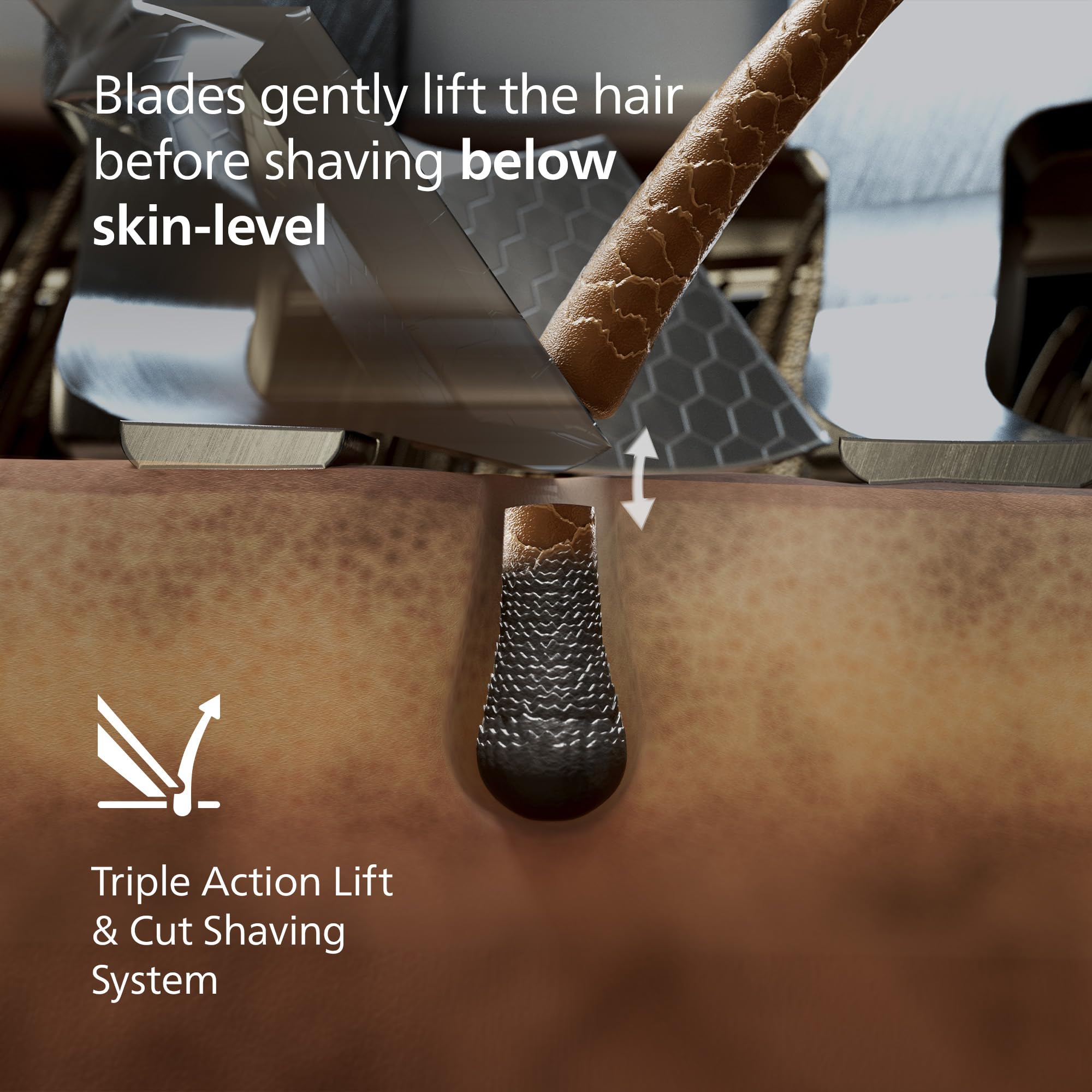 Philips Shaver i9000 Prestige Ultra, Wet & Dry Electric Shaver, Dark Slate, with Skin IQ Pro Technology, Triple Lift & Cut System, 360 NanoTech Precision Blades, 5 Shaving Modes, Model XP9402/46 - 4