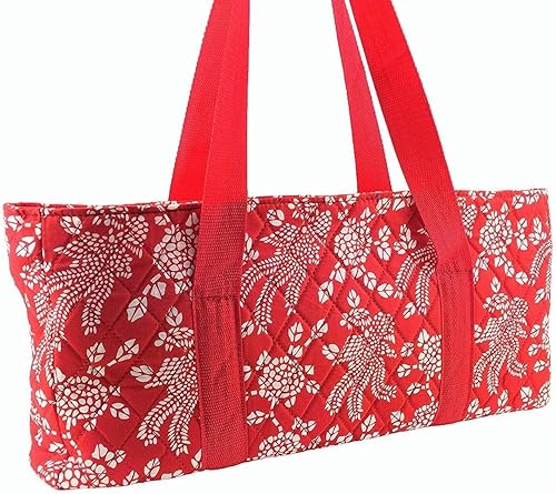 Miniatura 4 de Juego de 166 azulejos American Mahjong Set Red Phoenix Soft Bag 4 Color Pushers / Racks Easy Carry Western Mahjongg Juego de viaje