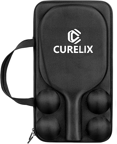 Miniatura 8 de Palas de pickleball aprobadas por USAPA, juego de 2 palas de pickleball de fibra de carbono, juego de raquetas ligeras con bolsas de transporte