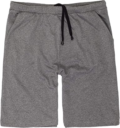 ADAMO Pantalones de chándal para hombre cortos gris jaspeado serie Athen  2XL-14XL gris XXXXXXXL: Amazon.es: Ropa