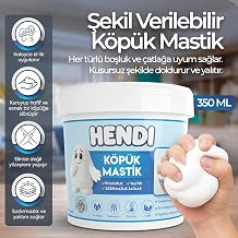 HENDI K p k Mastik | Doldurur, Yal t r, S zd rmazl k Sa lar | 350 ML | Hafif Dolgu K p