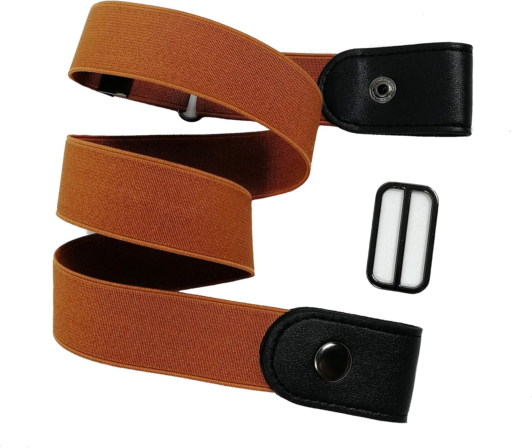 CNHUALAI Invisible Belt Women Men Kids Elastic Waist Belt No Buckle Stretch for Jeans