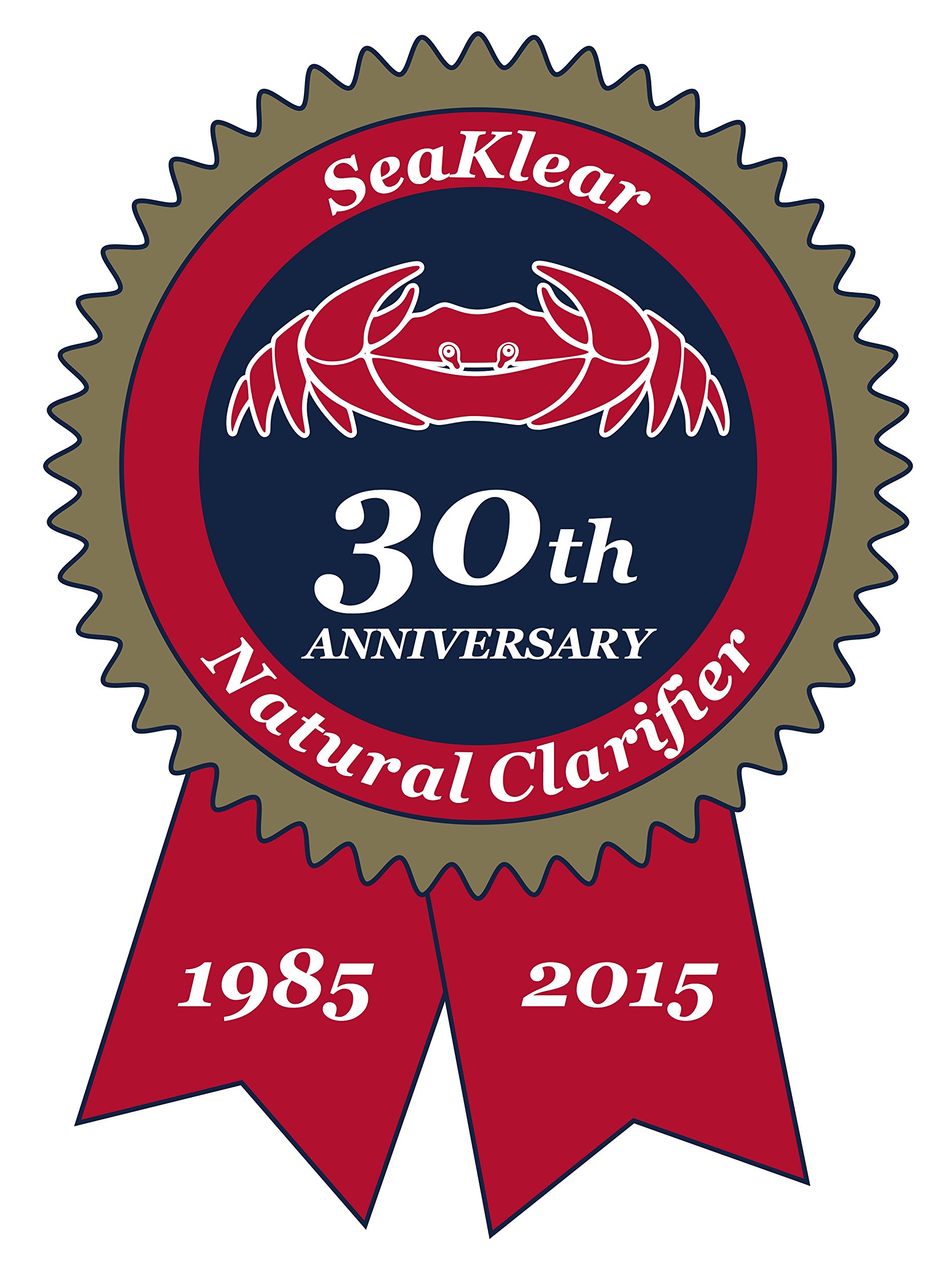 SeaKlear WQA Certificado clarificador Natural para Piscinas, 1 Quart Botella