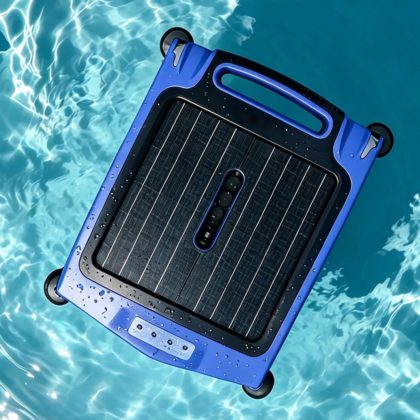 Robot Skimmer combina Filtro Ultra fine 450 μm e Corpo antiusura e antisale per Rimuovere Particelle Minute dai laghetti Esterni destinati ai Pesci