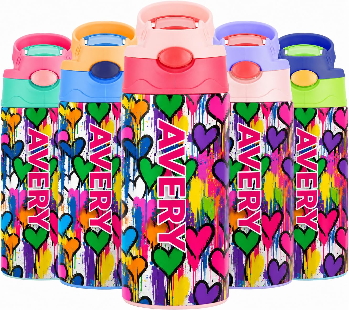 Personalised Water Bottles for Kids, Custom Kids Water Bottles with Name โ image 1