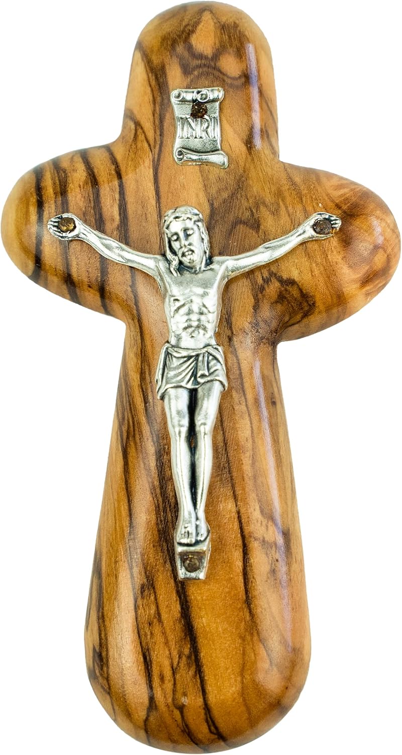 Jerusalem Segens-Set - Flaschen Mit Weihwasser, Erde, Öl & Weihrauch + Kreuz