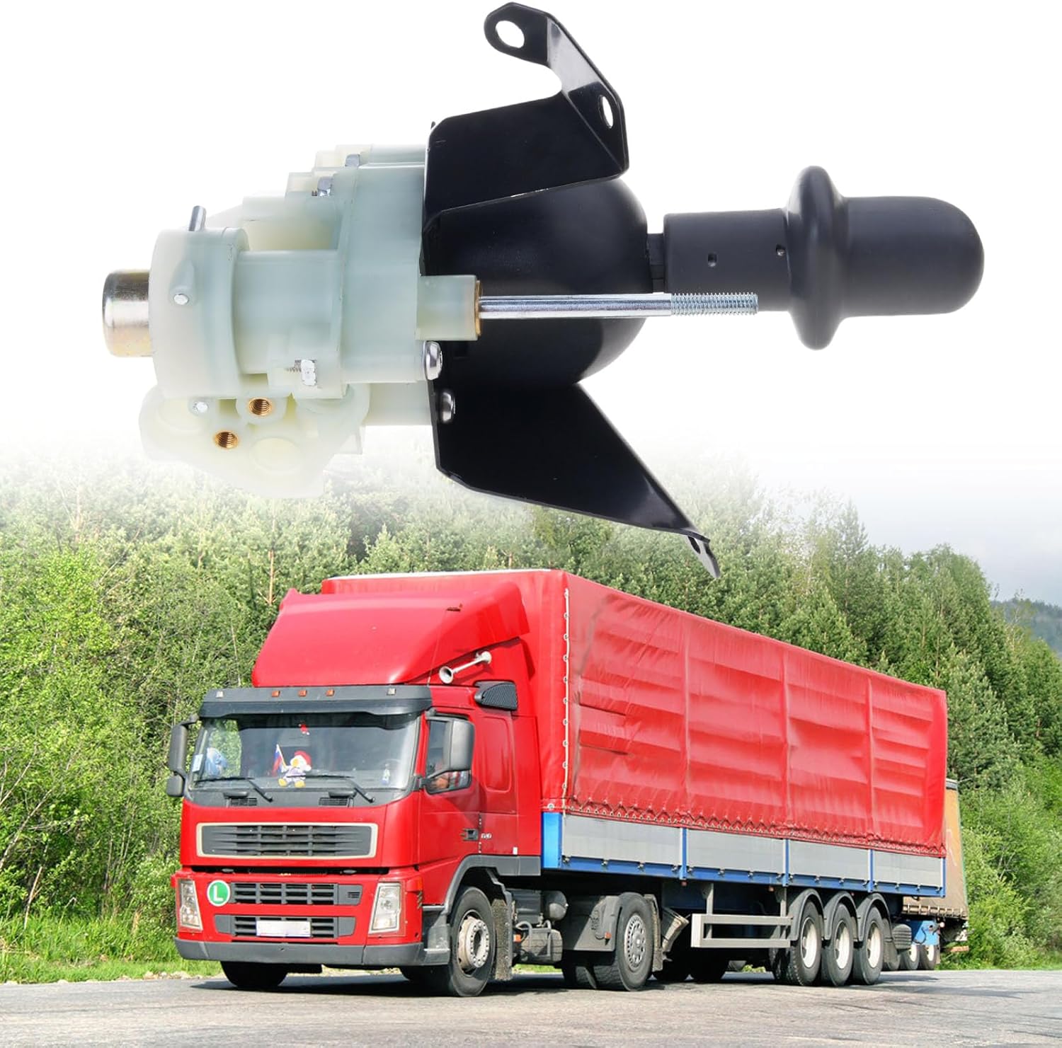 Precise Engineered Left Hand Parking Brake Valves For FMX13 FMX16 Trucks Stable 9617242040 1524321 20367533 Left Hand Drive Brake