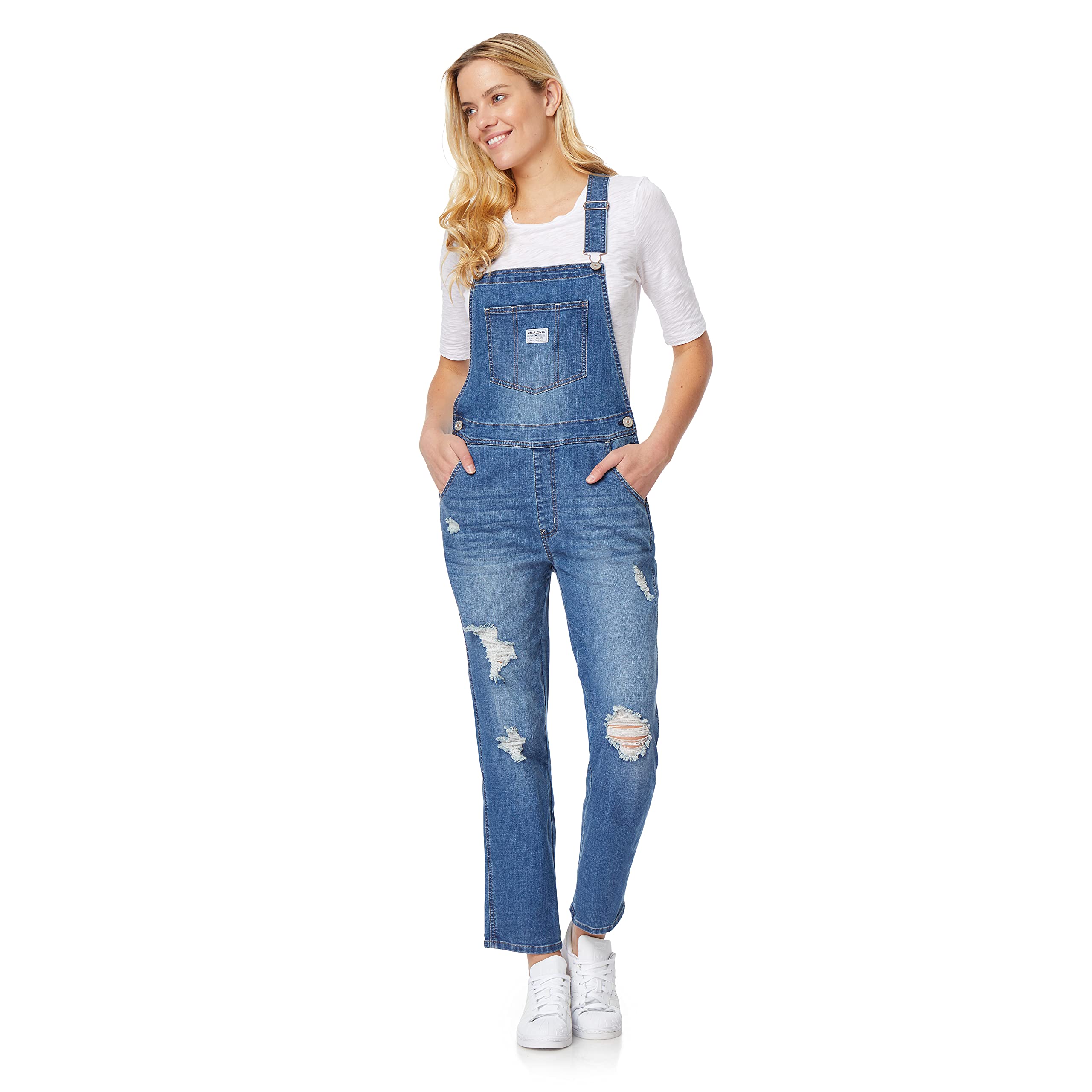 WallFlower Vintage Denim Overalls Overol Mujer